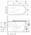 Isabella Care Wall-Faced Toilet Suite Pan & White Seat + R&T In-Wall Cistern + Care Raised White Flush Buttons S-Trap Gloss White [304246]