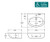 Stella Care Wall-Hung Basin (No Shroud) White 3 Tap Holes [166673]