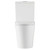 Kaya Tornado Flush Back-to-Wall Toilet Suite Pan + Slim Seat + R&T Cistern S-Trap 160-230 Gloss White [304266]
