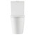 Kaya Tornado Flush Back-to-Wall Toilet Suite Pan + Slim Seat + R&T Cistern P-Trap Gloss White [304323]