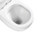 Alix Ambulant Wall-Faced Toilet Suite Pan + Slim Seat + Geberit Sigma In-Wall Cistern P-Trap Gloss White [304339]