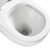 Alix Ambulant Wall-Faced Toilet Suite Pan + Seat + Geberit Sigma In-Wall Cistern S-Trap Gloss White [304321]