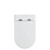 Alix Ambulant Wall-Faced Toilet Suite Pan + Slim Seat + Geberit Sigma In-Wall Cistern S-Trap Gloss White [304331]