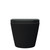 Koko Tornado Flush Wall Hung Toilet Suite Pan + Seat + Geberit Sigma In-Wall Cistern Matte Black [304243]
