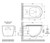 Koko Tornado Flush Wall Hung Toilet Suite Pan + Seat + Geberit Sigma In-Wall Cistern Matte White [304222]