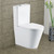 Aluca Tornado Flush Back-to-Wall Toilet Suite Pan + Seat + R&T Cistern S-Trap 90-160 Gloss White [304139]