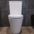 Aluca Tornado Flush Back-to-Wall Toilet Suite Pan + Seat + R&T Cistern S-Trap 90-160 Gloss White [304139]
