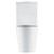 Aluca Tornado Flush Back-to-Wall Toilet Suite Pan + Slim Seat + Geberit Cistern S-Trap 160-230 Gloss White [304229]