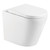 Aluca Tornado Flush Wall-Faced Pan + Seat ONLY (cistern not included) P-Trap Gloss White [304253]