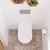 Aluca Tornado Flush Wall-Faced Toilet Suite Pan + Slim Seat + Viega V-01 In-Wall Cistern P-Trap Gloss White [304156]