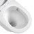 Aluca Tornado Flush Wall-Faced Toilet Suite Pan + Seat + Viega V-03 In-Wall Cistern P-Trap Gloss White [304176]