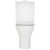 Tono Tornado Flush Back-to-Wall Toilet Suite Pan + Slim Seat + R&T Cistern S-Trap 160-230 Gloss White [304192]