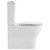 Tono Tornado Flush Back-to-Wall Toilet Suite Pan + Slim Seat + R&T Cistern S-Trap 160-230 Gloss White [304192]
