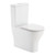 Tono Tornado Flush Back-to-Wall Toilet Suite Pan + Slim Seat + Geberit Cistern  P-Trap Gloss White [304142]