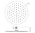 Lavas Round Shower Rose 300mm Stainless Steel 3Star [167759]