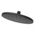 Raven Round Shower Rose Black 3Star [167763]