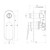 Kusabi SwitchMix Shower / Bath Diverter Mixer Complete Kit [305012]