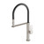 Kusabi Flexi Hose Sink Mixer Brushed Nickel [305027]