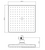 Edge II Shower Rose Square 220mm Black 3Star [167765]