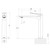 Kusabi Vessel Mixer Brushed Carbon [305038]