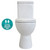 Stella Close-Coupled Toilet Suite Extra Height Pan Gloss White with P-Trap [304335]