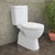 Stella Close-Coupled Toilet Suite Extra Height Pan Gloss White with P-Trap [304335]