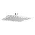 Sigma Square Shower Rose Stainless Steel 3Star [167761]