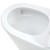 Isabella Junior Tornado Flush Back-to-Wall S-Trap 160-230 Toilet Suite with Anti-Vandal Kit Gloss White [304159]