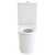 Isabella Junior Tornado Flush Back-to-Wall P-Trap Toilet Suite with Anti-Vandal Kit Gloss White [304328]