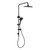 Winton Dual Shower Black [167779]