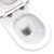 RAK Resort Back-to-Wall Toilet Suite with Bottom Inlet P-Trap Gloss White [304262]