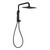 Winton Compact Dual Shower Black [167784]
