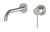 Vivid Slimline SwitchMix Wall Basin or Bath Mixer Set 60mm Backplates Fit-Off Kit Brushed Nickel [304104]