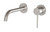 Vivid Slimline SwitchMix Wall Basin Bath Mixer Set 60mm Backplates Fit-Off Kit Brushed Nickel [304104]