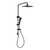 Winton Dual Shower Black [167780]