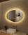 Evanston LED Mirror with Matte Grey Acrylic Edge 1100*646mm [305220]