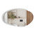 Evanston LED Mirror with Matte White Acrylic Edge 1100*646mm [305219]