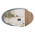 Evanston LED Mirror with Matte Grey Acrylic Edge 1300*763mm [305216]