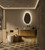 Evanston LED Mirror with Matte Grey Acrylic Edge 530*900mm [305213]