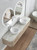 Lilac Gloss White Above Counter Basin with V Groove Surface 360 x 360 x 120mm [305225]