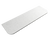 Curva Floor Standing Matt White Fluted Curved Cabinet 1200*460*880mm with Snow Flat Stone Top [305547]