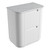 Curva Floor Standing Matt White Fluted Curved Cabinet 750*460*880mm with Cato Flat Stone Top [305550]