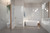 Opal Support Corner Shower Support Rail With Basket White [180539]