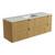 Lovina Tier Wall-Hung Single  Harvest Oak Fluted Cabinet 1500*460*425mm with Alpine Undermount Stone Top [305541]