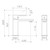 Luna Basin Mixer Brushed Brass 6Star [298088]