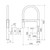 InVogue Pull Down Sink Mixer with Dual Spray Brushed Nickel 6Star Lead Free [301825]