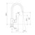 Cirrus Sink Mixer Chrome 4Star Lead Free [301829]