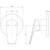 Ivy MKII Shower/Wall Mixer Trim Kit Chrome [181180]