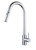 Xacta Xpressfit Sink Mixer Stainless Steel 5Star Gooseneck & Pull-Out Dual Polished Stainless Steel [192311]