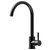 Xpo Xpressfit Sink Mixer Stainless Steel 4Star Gooseneck Matte Black [192346]